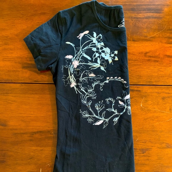 SPORTEK YOGA Fitted T-Shirt, Black, size L - Picture 4 of 4